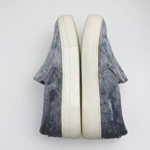 Steve Madden Gema crushed velvet slip-on casual platform Sneakers size 7